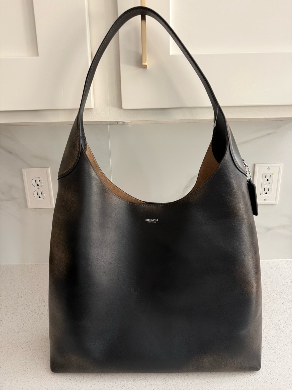 COACH Brooklyn Shoulder Bag Loved Brown